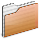 Folder orange icon